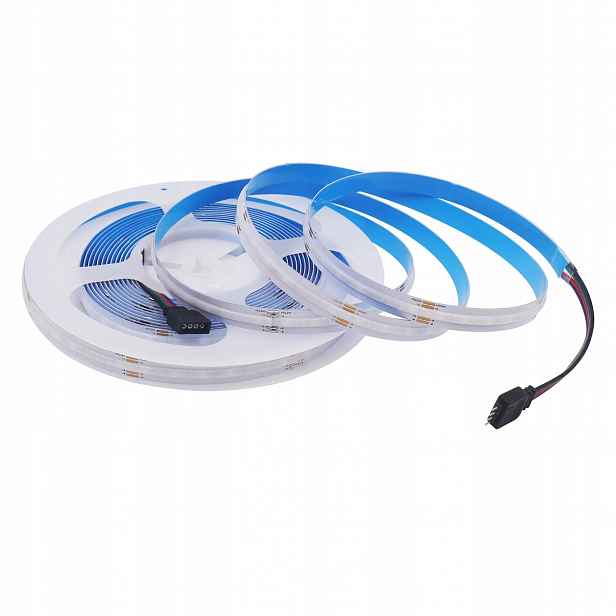 Led pásek Cob Pro Rgb vícebarevný 24V 840 LED/m Pcb 10 mm IP20 5 m