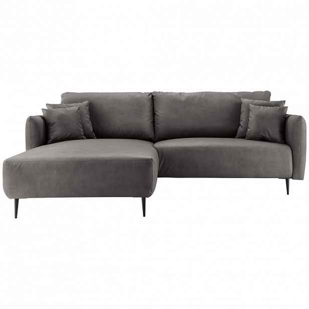 Livetastic ROHOVÁ SEDAČKA, textil, antracitová