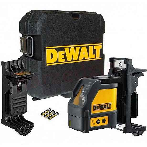Křížový laser Dewalt DW088K Samonivelační +++ na baterie Aa se Stativem
