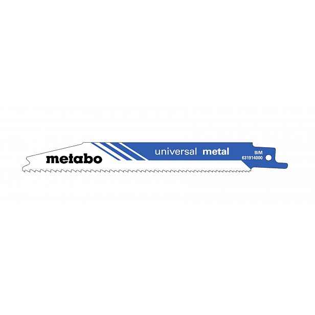 Metabo - Sada pilových plátků na kov, délka 150 mm, 5 ks 631914000