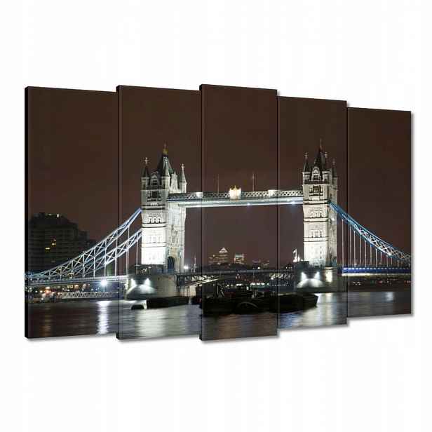 Obrazy 150x95 Podsvícený most Tower Bridge