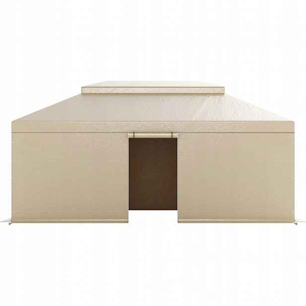 Voděodolný obal na zahradní altán, okenní pavilon 3.68 x 6.11 m Pe, silný