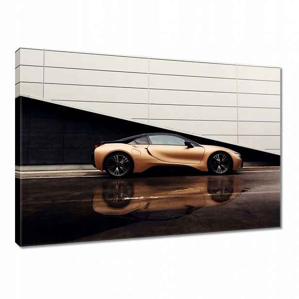 Obraz 100x70 Zlaté Bmw Auto