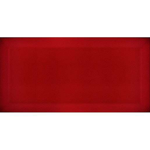 Obklad Ribesalbes Chic Colors rojo bisel 7,5x15 cm lesk CHICC1972