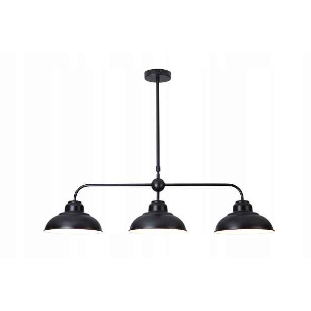 Závěsná lampa E27 3x60W černá matná 5309 Dragan Rabalux