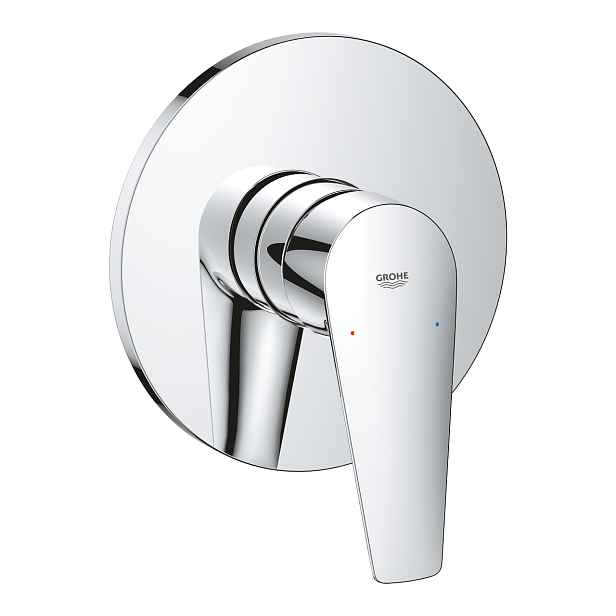 Baterie podomítková Grohe BauEdge bez přepínače chrom 24161001