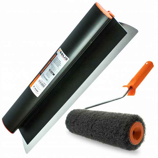 Nůž špachtle na hladítko 55 cm váleček 25 cm