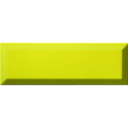 Obklad Ribesalbes Chic Colors limon bisel 10x30 cm lesk CHICC1466