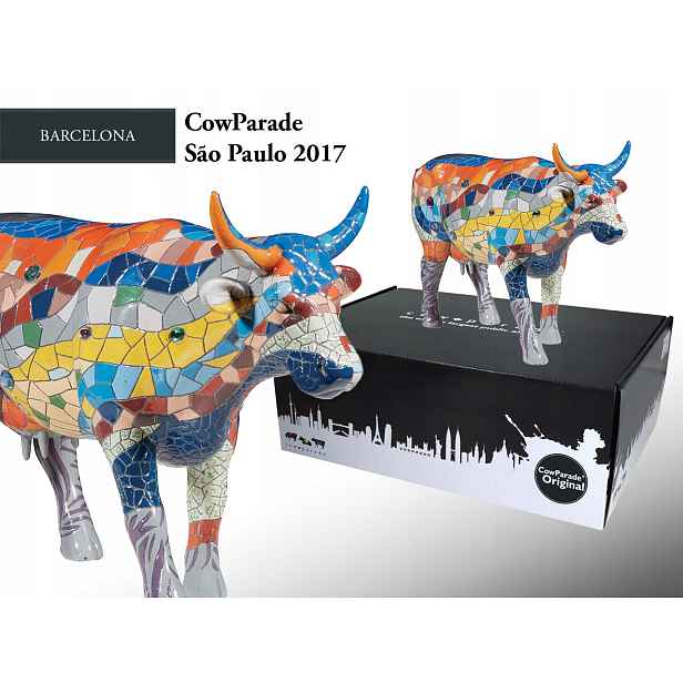 CowParade S?o Paulo 2017, Barcelona, autor: Andre Crespo