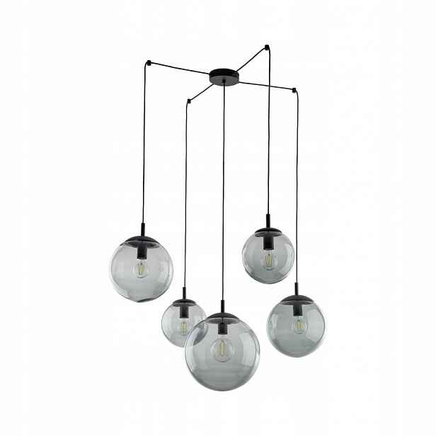 Závěsná Stropní Svítidlo Stropní Svítidlo Černá Esme 45-180 cm Roztahovací Tk Lighting