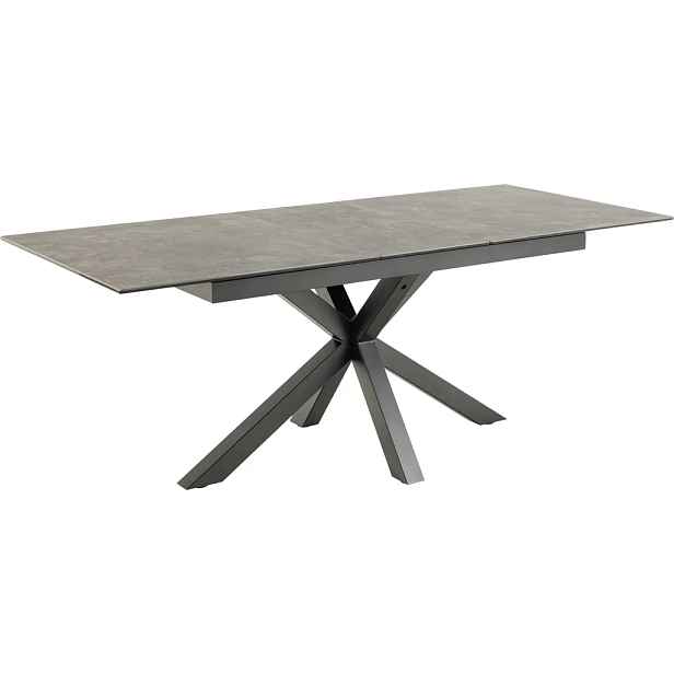Actona Jídelní rozkládací stůl Heaven 168/210 cm černý