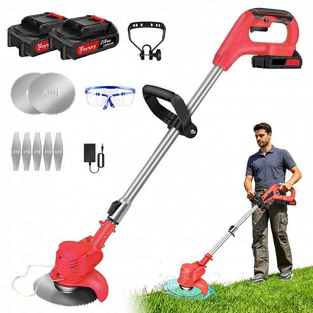Aku Vyžínač Křovinořez S Křovinořezem 2X 21V 800W Sada