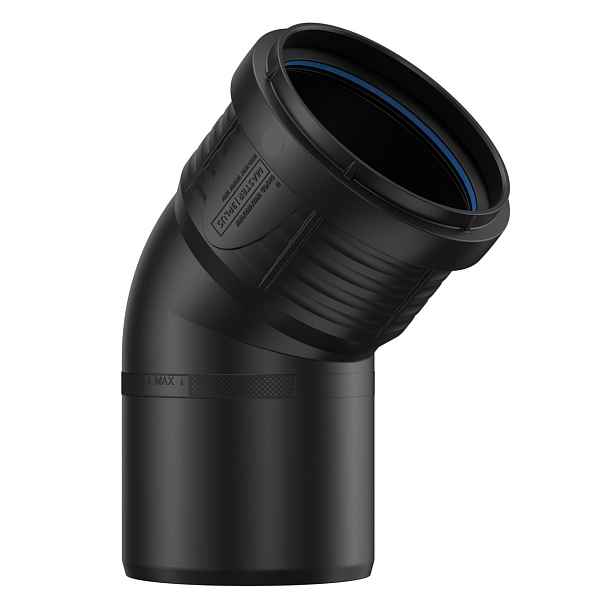 Koleno Master 3 Plus DN 75 úhel 45 °