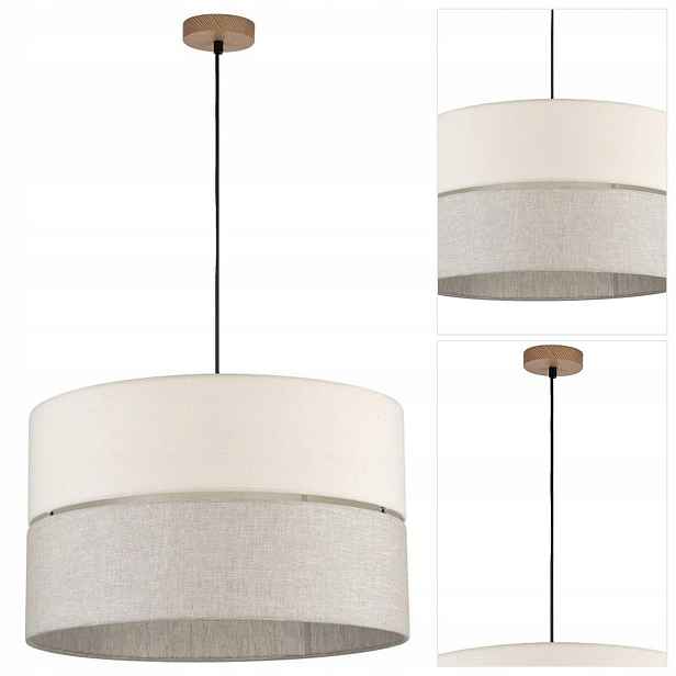 Závěsný Eco šedý moderní zlatý lesk nad barem v jídelně Tk Lighting