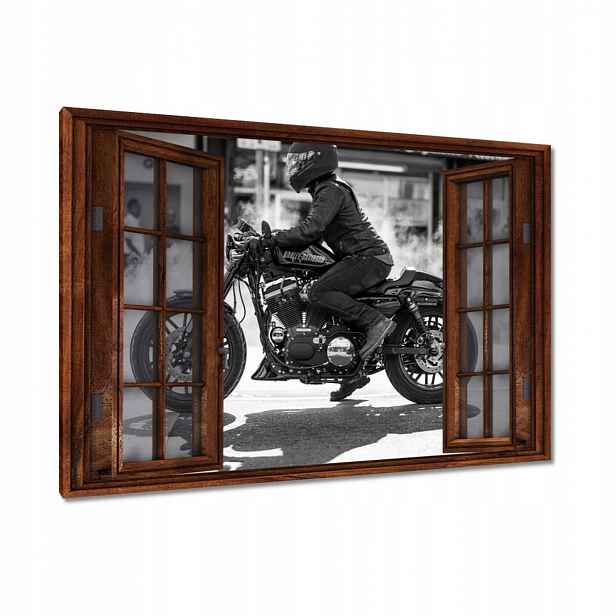 Obrazy 90x60 Harley Davidson Motocykl