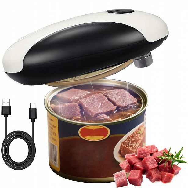 Elektrický Otvírák Na Konzervy Kitchen Tool Ruční Kompaktní 500 Mah