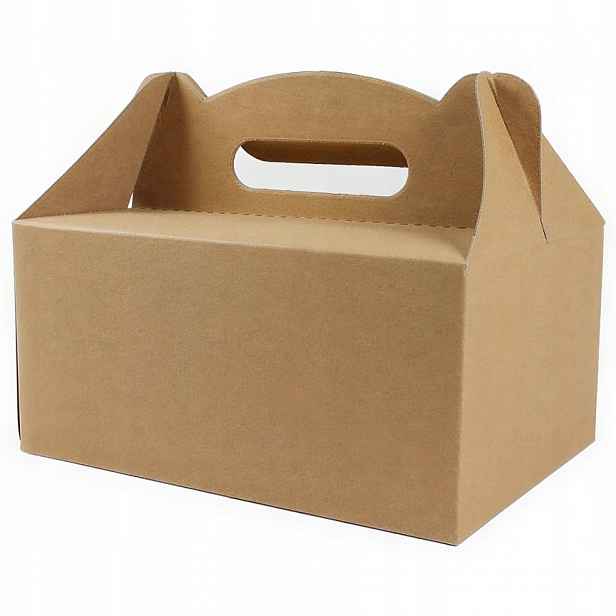 Obědový box s rukojetí 19 x 14 x 9 cm, 50 ks