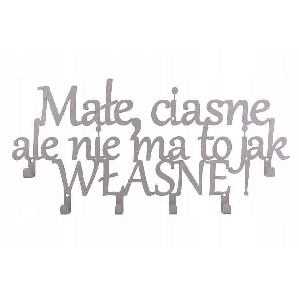 Věšák na oblečení, klíče Malé, Těsné, Ale Vlastní!
