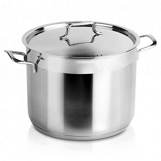 Hrnec Anett z nerezové oceli 26 cm 10 l s indukčním víkem