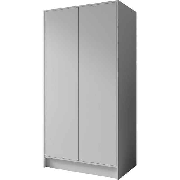 WFL GROUP SATNI SKRIN Mono, ve Skandi Stylu, Bezuchytkova, Minimalisticka, Bílá 102/200/51 cm