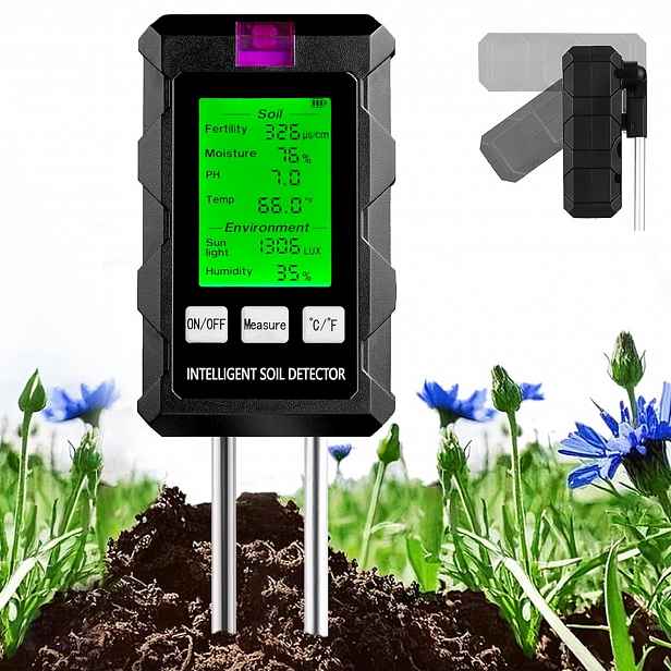 Kyseloměr Půdní Měřič, Tester Ph Vlhkosti Půdy A Substrátu 6V1