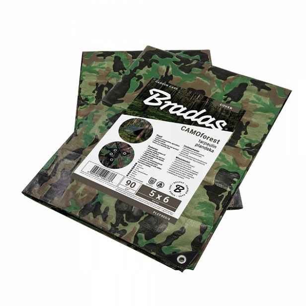 Plachta Maskáčová 90g 10*12m Camoforest