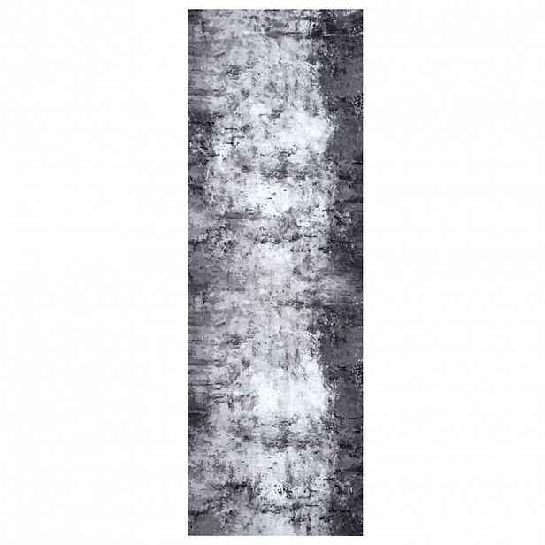 vidaXL Kuchyňský koberec Šedá 180 x 60 cm samet