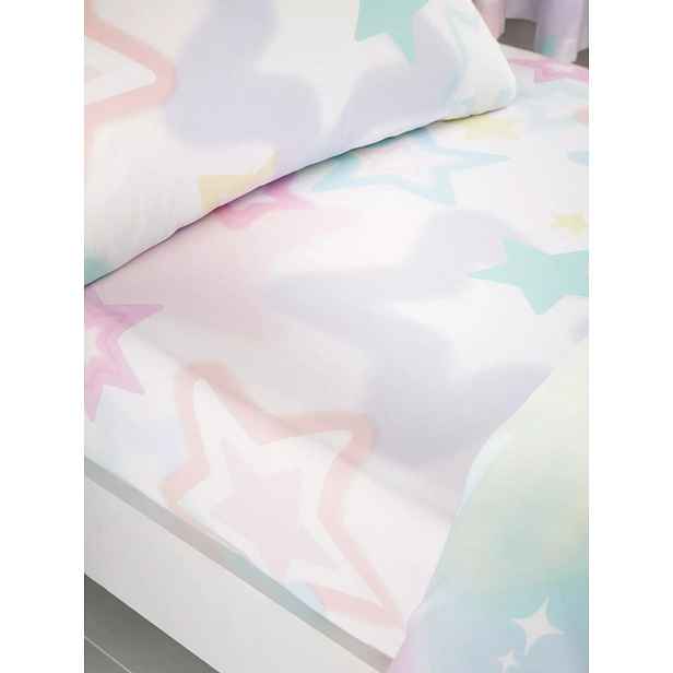 Dětské prostěradlo na jednolůžko 90x190 cm Ombre Stars – Catherine Lansfield