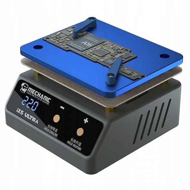 Mechanic IX5 Ultra Podpalovač/Páječka Preheater 50W pro elektroniku Pcb