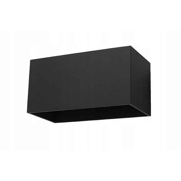 Nástěnná lampa Quad Maxi černá Sollux SL.0527