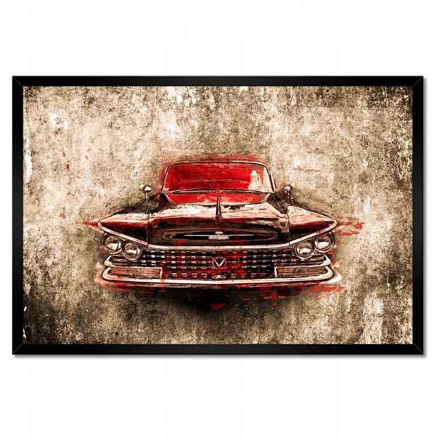 Plakáty v rámu 60x40 Červený Buick