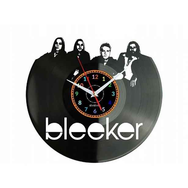 Bleeker Dárek Originální dekorace do domu Hodiny z vinylové desky