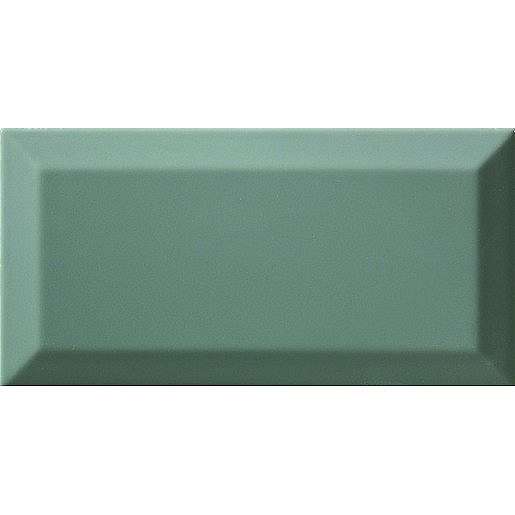 Obklad Ribesalbes Chic Colors sage bisel 7,5x15 cm lesk CHICC1975