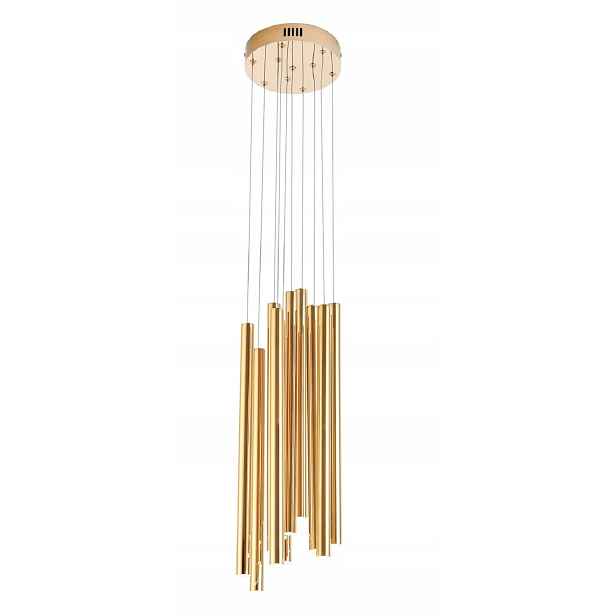 Závěsná Led lampa Organic Zlatá MaxLight