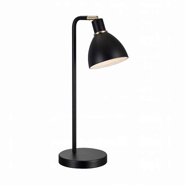 Černá stolní lampa Ray s nastavitelným posuvným osvětlením pro výuku Nordlux