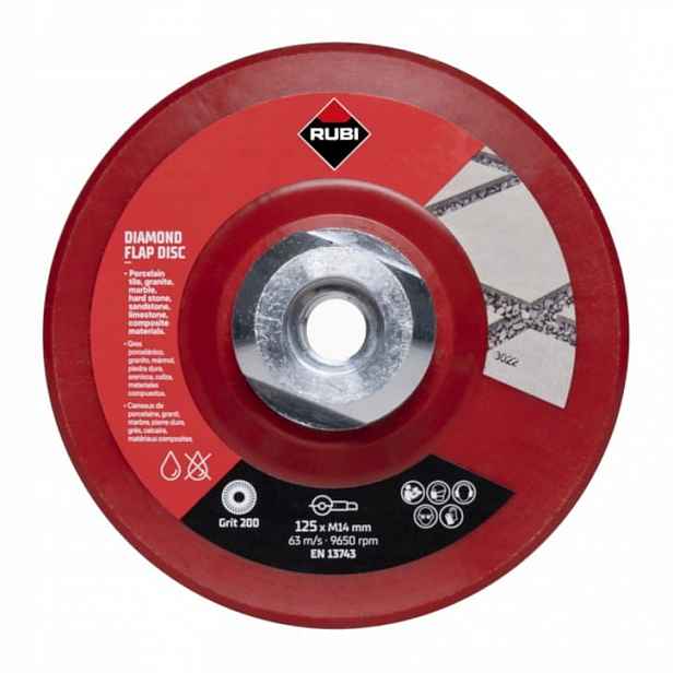 Pružný Kotouč Flap Disc 200 125 MM Přesný 32939 Rubi