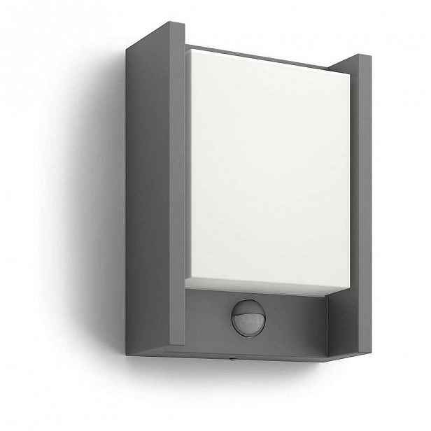 Svítidlo LED s čidlem Philips Arbour, 2700K, 6W, IP44
