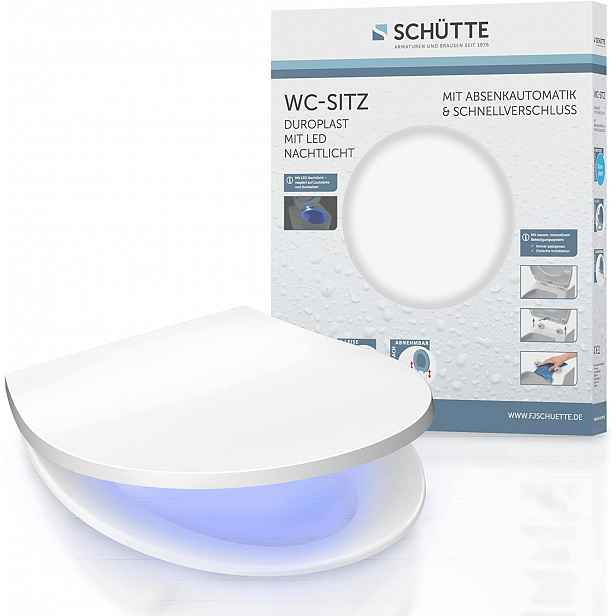 Duroplastové sedátko se s nočním LED osvětlením s mechanismem SOFT-CLOSE