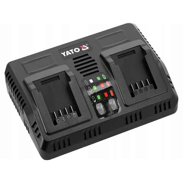 Yato Dvojitá Inteligentní Nabíječka 18V (2,4-4,5A) YT-828501