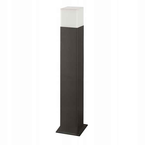 Venkovní osvětlovací sloupek New York stojící 44 cm grafit E27 šedý