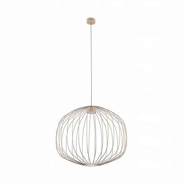 Závěsná stropní lampa Stropní Svítidlo Béžová 58 cm Moderní 1xGX53 Tk Lighting