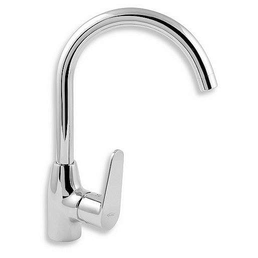 Dřezová baterie Novaservis Titania Fresh s otočným ramínkem chrom 96713.0