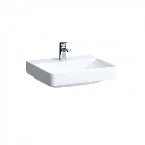 Laufen Pro S - Umyvadlo, 55x47 cm, 1 otvor pro baterii, bez přepadu, bílá H8169620001561
