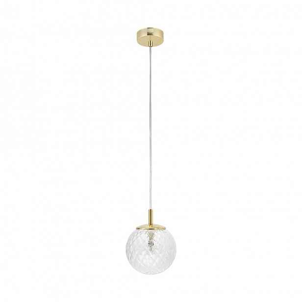 Stropní Svítidlo Průhledná Cadix 214 cm Moderní kov Sklo Tk Lighting