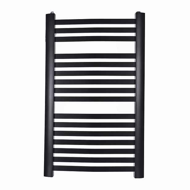 Koupelnový radiátor s žebříkem Vinolli Caro vodní 477 W Černý 95 x 58 cm