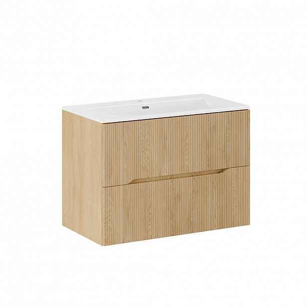Petits-meubles UMYVADLO 80.2cm Isaline Světlý dub