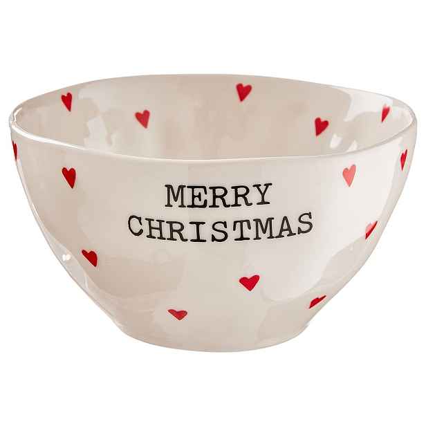 JOYFUL DAYS Miska "Merry Christmas" 14 cm