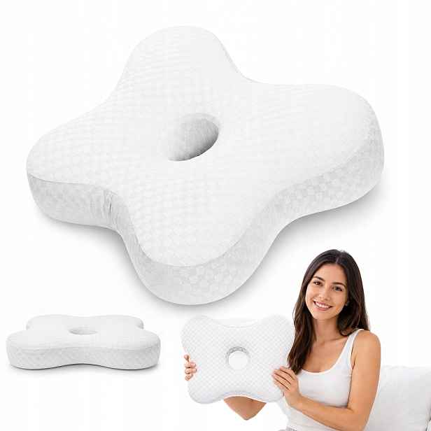 Polštář S Dírou Na Ucho Ergonomická, Pohodlná Pro Spánek