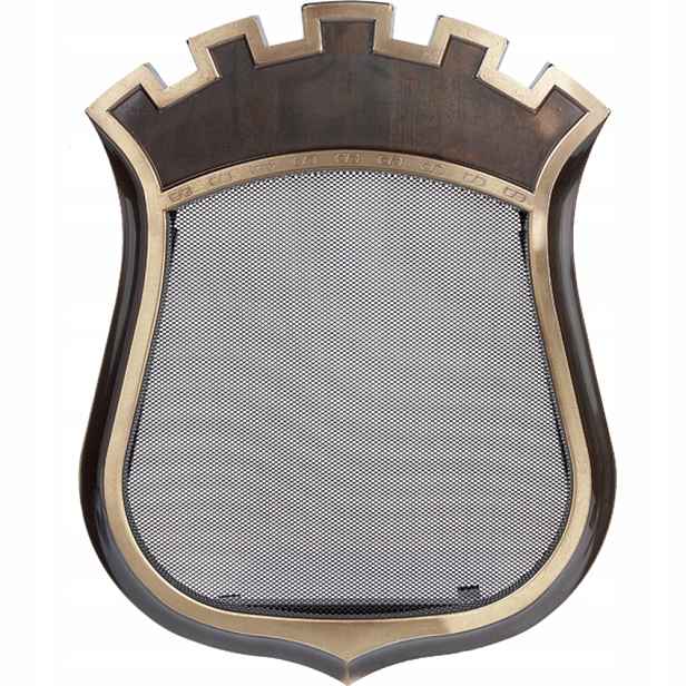 Ventilační mřížka do krbu Herb s korunkou