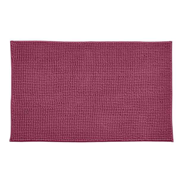Tmavě růžová koupelnová předložka 50x80 cm Bobble – Catherine Lansfield